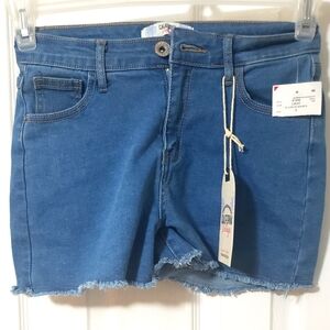 Blue Denim Shorts